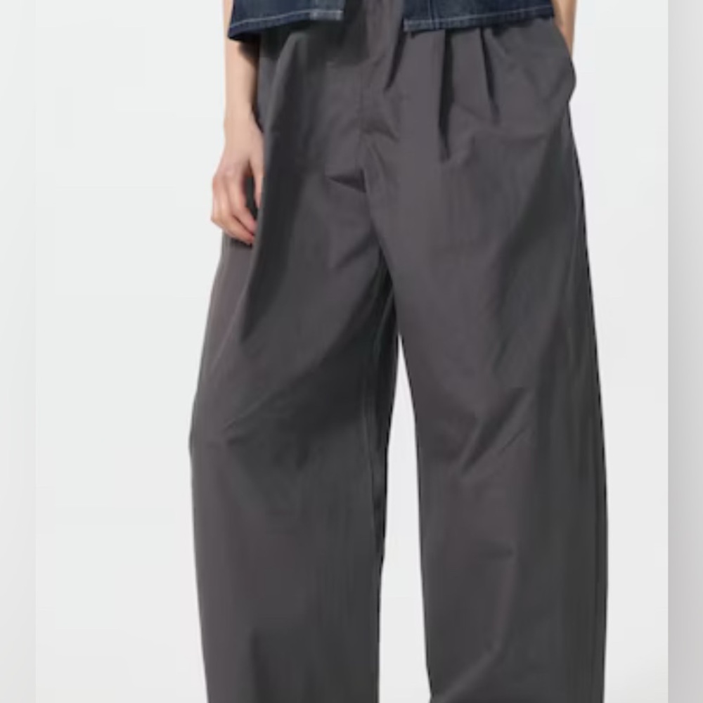 NWOT Wide Leg Women's Pants in Charcoal Gray
